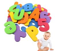 Lettere Da Bagnoschiuma, Set Da Con Lettere E Numeri Da Bagnoschiuma | Giocattolo Per Il Bagno E La Doccia Colorato, Educativo E Divertente Realizzato In Schiuma