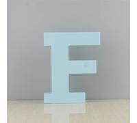 Lettere da parete in legno F - Lettera decorativa da parete per cameretta dei bambini, cameretta dei bambini e decorazione per camera da letto delle ragazze