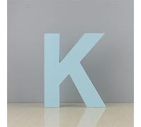 Lettere da parete in legno K - Lettera decorativa da parete per cameretta dei bambini e cameretta dei bambini