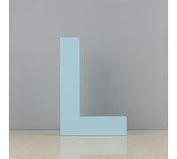 Lettere da parete in legno L - Lettera decorativa da parete per cameretta, cameretta dei bambini, nome e camera da letto delle ragazze