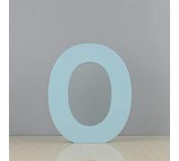 Lettere da parete in legno O - Lettera decorativa da parete per cameretta dei bambini, cameretta dei bambini e decorazione per camera da letto delle ragazze