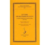 Lettere dei Ricciardi di Lucca ai loro compagni in Inghilterra (1295-1303)