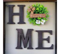 Lettere di casa in legno Segna decorazione della parete Wall Art per