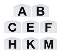 Lettere Dressage da parete - Set di 8 pezzi, resistenti alle intemperie | Marcatori per allenamento esterno, attrezzatura da dressage, durevole e resistente, facile da montare, per giostre