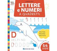 Lettere e numeri a quadretti. Ediz. a colori
