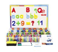 Lettere e numeri magnetici, Lettere magnetiche per bambini - Adesivo magnetico con numeri magnetici per frigorifero con alfabeto colorato,Set di giocattoli colorati per l'apprendimento educativo con l