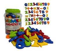 Lettere e Numeri Magnetici Misura Grande 5 cm Giocattoli Educativi Numeri Magnetici Lettere Magnetiche per Bambini 52 Pezzi Ragazzi Adulti Alfabeto Numeri Lettere Simboli Matematici (NUMERI 52PZ)