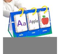 Lettere educative Flash Card | Carte di apprendimento colorate e divertenti | Gioco portatile per la casa o il gioco Bambini Sviluppano le abilità scolastiche 3-8 anni
