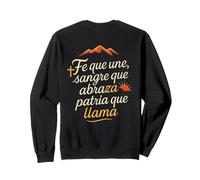 Lettere "Fe que Une, Sangre que Abraza, Patria que LLama" Felpa