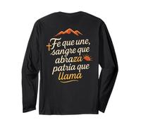 Lettere "Fe que Une, Sangre que Abraza, Patria que LLama" Maglia a Manica