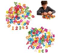 Lettere in legno colorate 400 pezzi mini lettere alfabeto e numeri in legno 1.5x1.5 cm per lavoretti creativi decorazioni fai da te e attività educative