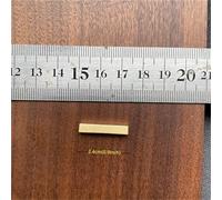 Lettere inglesi autoadesive in ottone massiccio da 7,9 cm, per decorazione da parete, numeri civici in metallo, numeri delle cassette postali, indirizzo, targhe, numeri hardware (Dash)