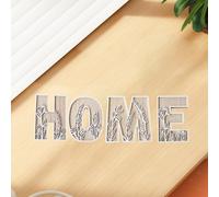 Lettere inglesi Statue Ornamento da collezione per la libreria di ristoranti