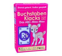 Lettere Klacks Pocket Edition - L'ABC-Mau-Mau per bambini | Gioco educativo e regalo a partire dai 4 agli 8 anni | Natale e compleanno (REH)