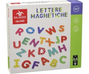 LETTERE MAGNETICHE LEGNO 77 PZ. DAL NEGRO