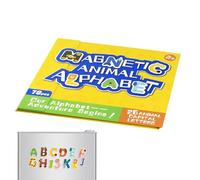 Lettere magnetiche per giochi educativi con animali