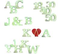 Lettere nomi iniziali a LED in legno SAY IN LIGHTS alfabeto luminoso 16 cm