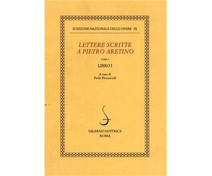 - Lettere scritte a Pietro Aretino. Tomo I. Libro I.