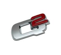 Lettere Stemma per Alfa Romeo Giulia 2016 2017 2018 2019 2020 2021,Lettere Adesivo Emblema Logo Bagagliaio Posteriore Ricambio Distintivo ABS Accessori Decorazione Styling Auto,Silver-Q2