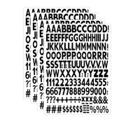 Lettere termoadesive, 4 fogli da 2,5 cm, colore nero, per vestiti, magliette e maglie sportive, numeri e alfabeti a trasferimento termico, per nomi di squadre e slogan fai da te