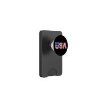 Lettere USA Bandiera Americana Stati Uniti Lettering PopSockets PopWallet per MagSafe