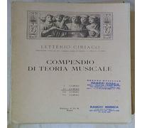 Letterio Ciriaco - Compendio di Teoria Musicale 1º Corso Musica