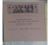 Letterio Ciriaco - Solfeggi Parlati e Cantati 1935 Edizioni Leci Musica