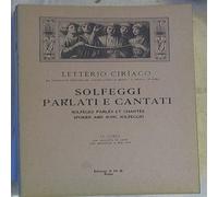 Lettèrio Cirìaco - Solfeggi Parlati e Cantati 4° Corso 1973