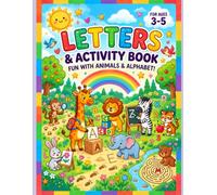 Letters Activity Book: Color, Learn, and Grow