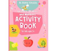 Letters and Numbers Activity Book for Kids Ages 5+ | Tracing, Coloring, and Early Learning Workbook for Kindergarten and Elementary