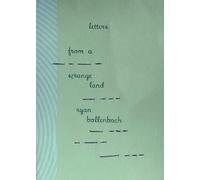 letters from a strange land