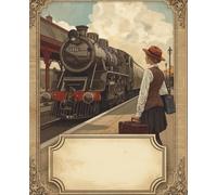 Letters from the Platform - Vintage Journal/ Notebook