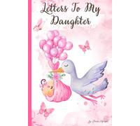 Letters to My Daughter: In Every Word a Hug/ A Heartwarming Time Capsule Journal to Write Memories Now and Share Later/ Cute Keepsake Memory Log/ Motherhood Legacy & Baby Shower Gift