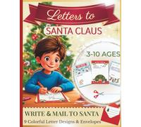 Letters to Santa Activity Book: Fun Christmas Wish List Templates & Cut-Fold Envelopes | Screen-Free Holiday Crafts for Kids Ages 3-10