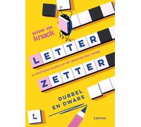 Letterzetter - Dubbel en dwars: 60 cryptische puzzels uit het brein van Paul Jacobs