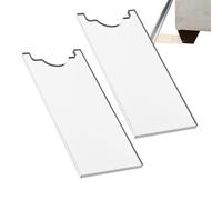 Letti acrilici trasparenti si fermano 17.7x10.1x0.8 cm | Stabilizzatori anti-slip mobili anti-vibrazione stabilizzatori a parete mobili da parete casa residenza sostenibile
