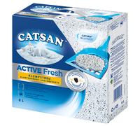 Lettiera agglomerante Catsan Active Fresh - 8 L (ca. 7,7 kg)
