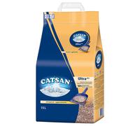 Lettiera agglomerante Catsan Ultra - 15 L (ca. 15,4 kg)