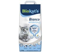 Lettiera agglomerante per gatti in bentonite Biokat's Bianco - Attracting - Lettiera agglomerante - 1° ORDINE? scegli lo sconto BZR5 / BZR20 + 200 punti fedeltà bianco