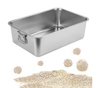 Lettiera aperta con manici per tutti i tipi di lettiera per gatti, lettiera