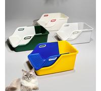 Lettiera aperta e facile da pulire Semi-chiusa Lettiera extra large per bradipo Vasino per gatti antispruzzo