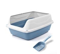 Lettiera aperta per gatti con bordi alti e paletta omaggio