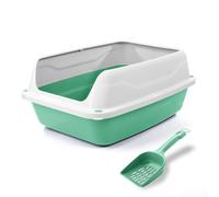 Lettiera aperta per gatti con bordi alti e paletta omaggio