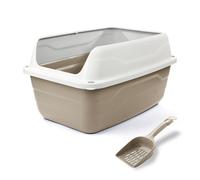 Lettiera aperta per gatti con bordi alti e paletta omaggio