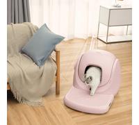 Lettiera autopulente per gatti Catlink Baymax Sakura - Baymax Sakura con scaletta