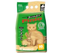 BENEK Super pinio pellet naturale per gatti tè verde 10 l