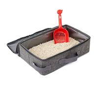 Lettiera da Viaggio per Gatti, Lettiera Portatile per Gatti Lettiera da Viaggio Lettiera per Gatti da Viaggio, Lettiera da Viaggio Pieghevole Impermeabile, Facile da Trasportare,