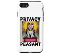 Lettiera divertente per gli amanti dei gatti Custodia per iPhone SE (2020) / 7/8