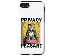 Lettiera divertente per gli amanti dei gatti Custodia per iPhone SE (2020) / 7/8