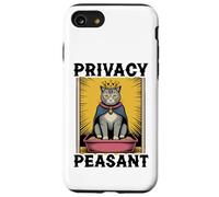 Lettiera divertente per gli amanti dei gatti Custodia per iPhone SE (2020) / 7/8